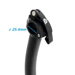 Litepro Stem 14-16 Inch Folding Bike Curved Quick Release Stem 37cm Left Right Fold Aluminum Alloy Bya412 K3 Stems