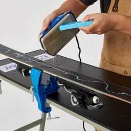 XCMAN Ski Snowboard Wax Iron with Dimpled Base Plate and Good Thermosta High Temperature Control Accuracy