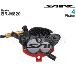 SHIMANO SAINT M820 Hydraulic Disc Brake Groupset Include BL-M820 and BR-M820 - 4-Piston Assembled Original Parts