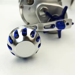 TR10000 Full Metal Heavy Trolling Reel Strong 30kg Drag Power Blue See Boat Fishing Big Drum Reel Right Hand Baitcasting Reel