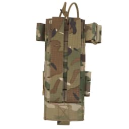 MOLLE Pouch Radio Case Modular Quick-Release Multi-radio Walkie Talkies Adjustable Storage Bag for PRC152 163