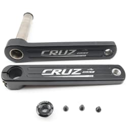 CRUZbike Road Bike Crankset 155/160/165/170/172.5/175mm Crank 9/10/11/12 Speed Double Chainring with Bottom Bracket
