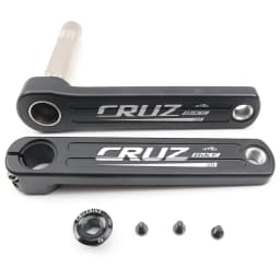 CRUZbike Road Bike Crankset 155/160/165/170/172.5/175mm Crank 9/10/11/12 Speed Double Chainring with Bottom Bracket