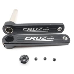 CRUZbike Road Bike Crankset 155/160/165/170/172.5/175mm Crank 9/10/11/12 Speed Double Chainring with Bottom Bracket