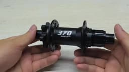 GOLDIX GDX370 32H Bicycle Hub Sealed Bearing 6-bolt Disc Brake J-Bend 32 Holes Ratchet 36T BOOST MTB Hub for Shimano SRAM