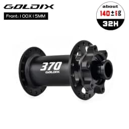 GOLDIX GDX370 32H Bicycle Hub Sealed Bearing 6-bolt Disc Brake J-Bend 32 Holes Ratchet 36T BOOST MTB Hub for Shimano SRAM