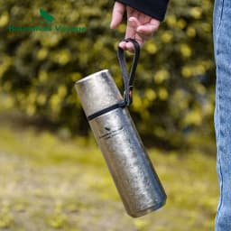 Boundless Voyage Titanium Vacuum Cup Insulated Water Bottle Sports Water Bottle Large Capacity 510ml Ti3011D