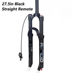 BOLANY MTB Bike Fork Dual Air Damping MTB Suspension Straight Tube 26 27.5 29 Inch Magnesium Alloy Quick Release 100mm