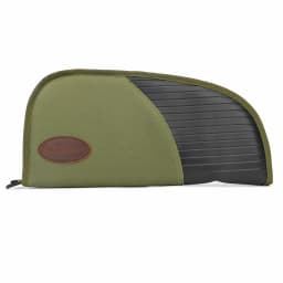 Tourbon Gun Accessories Handgun Case Bag Pistol Carrier Pouch Zippered Green Nylon Thick Padded Protection Holster