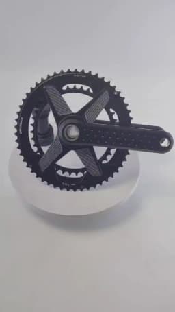 CRUZbike Road Bike Crank Crankset 155/160/165/170/ Crank 9/10/11/12 Speed Double Chainring 46-30/48-32T with Bottom Bracket