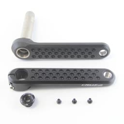 CRUZbike Road Bike Crank Crankset 155/160/165/170/ Crank 9/10/11/12 Speed Double Chainring 46-30/48-32T with Bottom Bracket