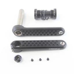 CRUZbike Road Bike Crank Crankset 155/160/165/170/ Crank 9/10/11/12 Speed Double Chainring 46-30/48-32T with Bottom Bracket