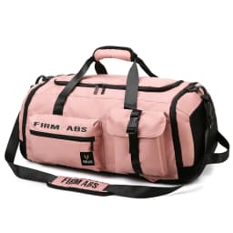 Gym Bag with Shoe Compartment Large Capacity Sport Fitness Duffle Bag Outdoor Travel Backpack Weekend Workout Tote for Men Women