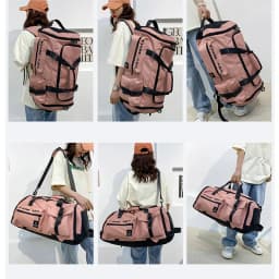 Gym Bag with Shoe Compartment Large Capacity Sport Fitness Duffle Bag Outdoor Travel Backpack Weekend Workout Tote for Men Women