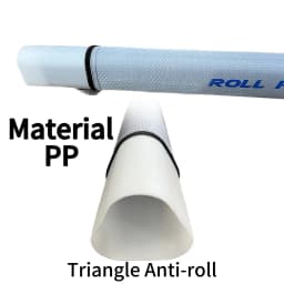 ROLLFISH Portable Fishing Rod Storage Bag Triangle Anti-roll Waterproof Hard Shell 105cm 132cm 145cm Rod Storage Case Tube