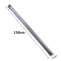ROLLFISH Portable Fishing Rod Storage Bag Triangle Anti-roll Waterproof Hard Shell 105cm 132cm 145cm Rod Storage Case Tube