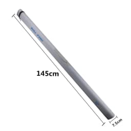 ROLLFISH Portable Fishing Rod Storage Bag Triangle Anti-roll Waterproof Hard Shell 105cm 132cm 145cm Rod Storage Case Tube