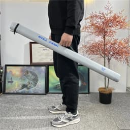 ROLLFISH Portable Fishing Rod Storage Bag Triangle Anti-roll Waterproof Hard Shell 105cm 132cm 145cm Rod Storage Case Tube