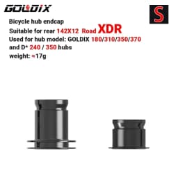 GOLDIX Bicycle Hub Adapter QR/THRU Endcap 100X9 100X12 110X15 135X10 141X10 142X12 148X12 HG/XD/MS for MTB/Road Bike