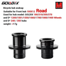 GOLDIX Bicycle Hub Adapter QR/THRU Endcap 100X9 100X12 110X15 135X10 141X10 142X12 148X12 HG/XD/MS for MTB/Road Bike