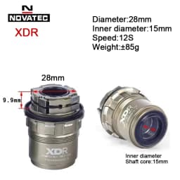 Original Novatec Cassette Body D792SB D412SB D041/042SB Bicycle Hub Aluminum Alloy Shiman 10S 11S Freehub