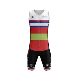 2024 New Mens Sleeveless Triathlon Race Clothing Roupa De Ciclismo Masculino Cycling Skinsuit Pro Team Swim/Run/Cycle Bodysuit