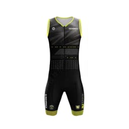 2024 New Mens Sleeveless Triathlon Race Clothing Roupa De Ciclismo Masculino Cycling Skinsuit Pro Team Swim/Run/Cycle Bodysuit
