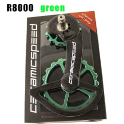 CS Bicycle Ceramic Peilin Carbon Oversized Jockey Pulley Rear Guide Wheel Derailleurs For Shimano R8000 R7000 105 FORCE RED AXS