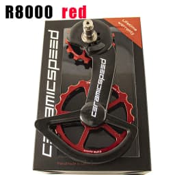 CS Bicycle Ceramic Peilin Carbon Oversized Jockey Pulley Rear Guide Wheel Derailleurs For Shimano R8000 R7000 105 FORCE RED AXS