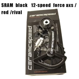 CS Bicycle Ceramic Peilin Carbon Oversized Jockey Pulley Rear Guide Wheel Derailleurs For Shimano R8000 R7000 105 FORCE RED AXS