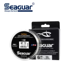 SEAGUAR TATSU Fluorocarbon Fishing Line Linhas Pesca 183M Carbon Fiber JAPAN Monofilament Freshwater Fishing Tackle 6LB-12LB