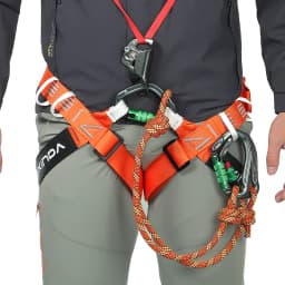 Xinda Outdoor Cave Exploration Safety Belt Fast Descent Rock Climbing Harness Ultra-light Simple Half-body Harness