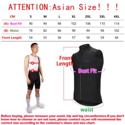 DAREVIE Cycling Vest Thermal Winter Windproof 2 Way Zippers Waterproof Cycling Windbreaker Back Zipper Pockets Men Women Rainbow
