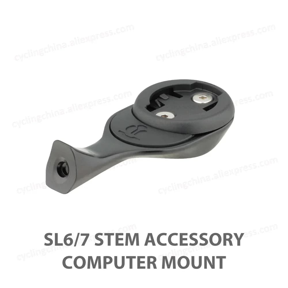 For SL6 SL7 Stems Accessory Fit Future Tarmac SL7 Venge Stems Seamless Integration Aluminum Base SL8 Road Cockpit Computer Mount