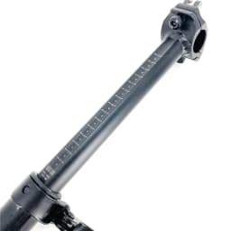14 Inch Folding Bike Adjustable Telescopic Stem Extension Double Section Stem For 25.4mm Handlebar 22.2mm 25.4mm Fork