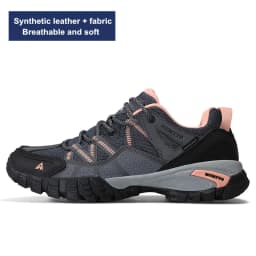 HUMTTO Shoes for Women Winter Waterproof Hiking Shoes Luxury Designer Climbing Trekking Boots Womens 2022 Leather Woman Sneakers