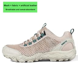 HUMTTO Shoes for Women Winter Waterproof Hiking Shoes Luxury Designer Climbing Trekking Boots Womens 2022 Leather Woman Sneakers
