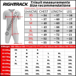 Pro TriDot Triathlon Trisuit 1PC Racesuit Clothing Unisex Jumpsuit Swimming Cycling Running Competition RIGHTTRACK Apparel