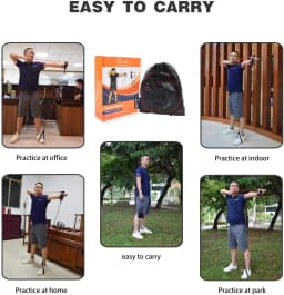 Archery Trainer Band Training - Portable Bow Riser Handle - 9 to 19 lbs Tension Adjustment Suitable for Left and Right Hand