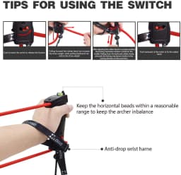 Archery Trainer Band Training - Portable Bow Riser Handle - 9 to 19 lbs Tension Adjustment Suitable for Left and Right Hand