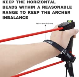 Archery Trainer Band Training - Portable Bow Riser Handle - 9 to 19 lbs Tension Adjustment Suitable for Left and Right Hand