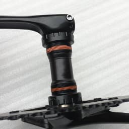 OTA Fixie Crankset , Single Speed Bicycle Crank, Fixed Gear Bike Parts, 48T, 170mm, BCD130, Aluminum Alloy with Hollowtech BB