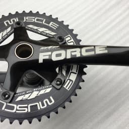 OTA Fixie Crankset , Single Speed Bicycle Crank, Fixed Gear Bike Parts, 48T, 170mm, BCD130, Aluminum Alloy with Hollowtech BB
