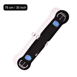 Western Horse Cinch Detachable Foam Cold-proof Wear-resistant Sweat-wicking Roll Snug Buckle Cinch