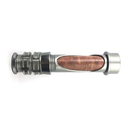 Fly Reel Seat for Fishing Rod Building, Aluminum and Wood, DIY Reel Seat, 16 #