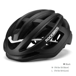 ROCKBROS Bicycle Helmet Breathable Ultralight Integrally-Molded Unisex Shockproof Adjustable Road Bike Helmet Cycling Equipment