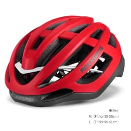 ROCKBROS Bicycle Helmet Breathable Ultralight Integrally-Molded Unisex Shockproof Adjustable Road Bike Helmet Cycling Equipment