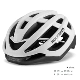 ROCKBROS Bicycle Helmet Breathable Ultralight Integrally-Molded Unisex Shockproof Adjustable Road Bike Helmet Cycling Equipment