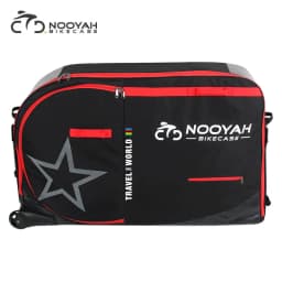 NOOYAH Bike Bag Bicycle Transport Bag MTB & Road Bike Travel Case Suitcase for Transporting Bicycle Accessories with Wheels Bags