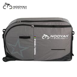 NOOYAH Bike Bag Bicycle Transport Bag MTB & Road Bike Travel Case Suitcase for Transporting Bicycle Accessories with Wheels Bags